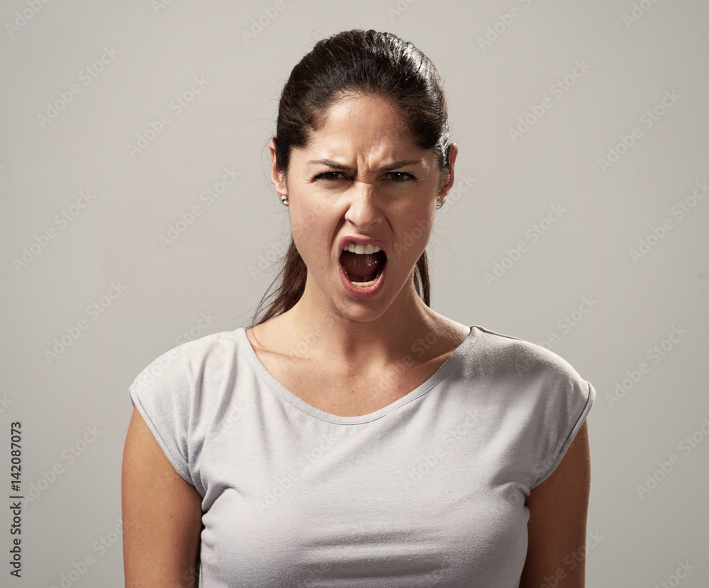 Angry woman Angry woman