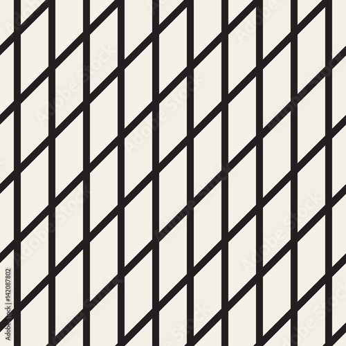 Wallpaper Mural Zigzag lines geometric seamless pattern. Torontodigital.ca