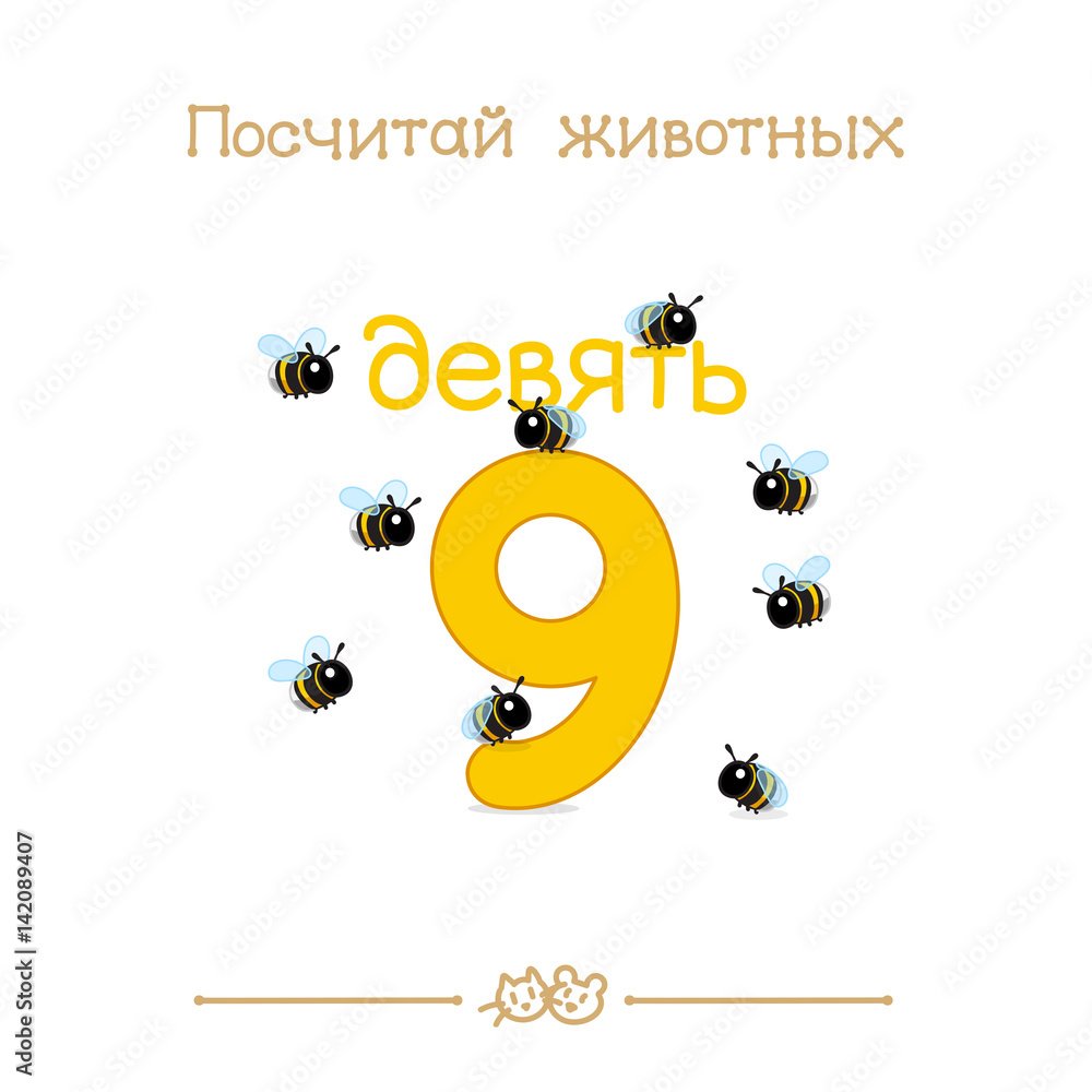 Nine 9 card (Series of