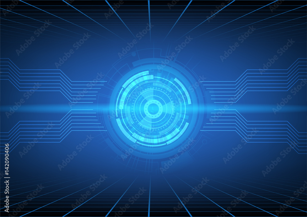 Future technology background vector illustration Future technology background vector illustration