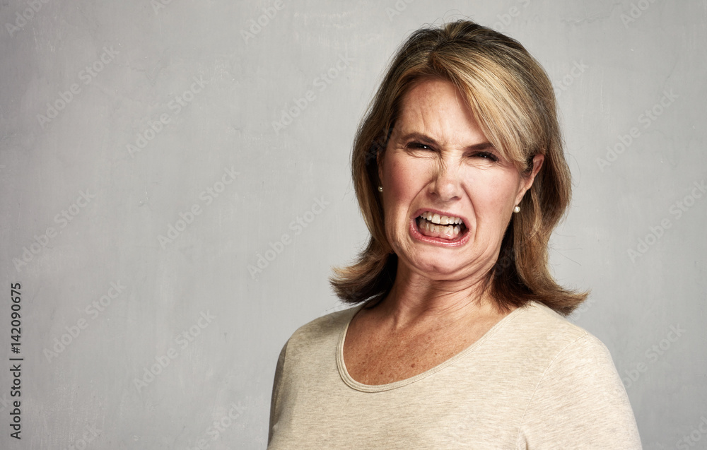 Angry woman Angry woman