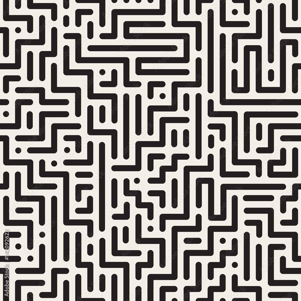 Geometric digital striped seamless pattern. Geometric digital striped seamless pattern.