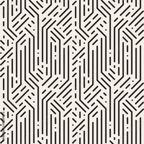 Striped seamless geometric pattern. Digital background.