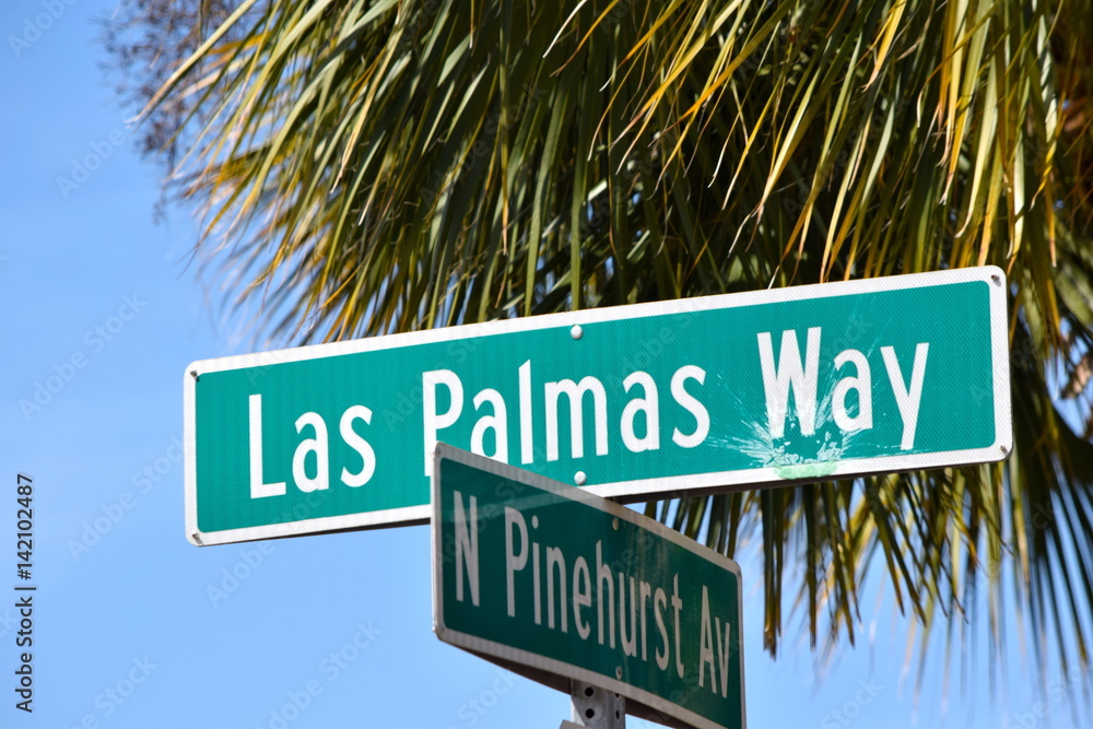 Fototapeta premium Las Palmas Way