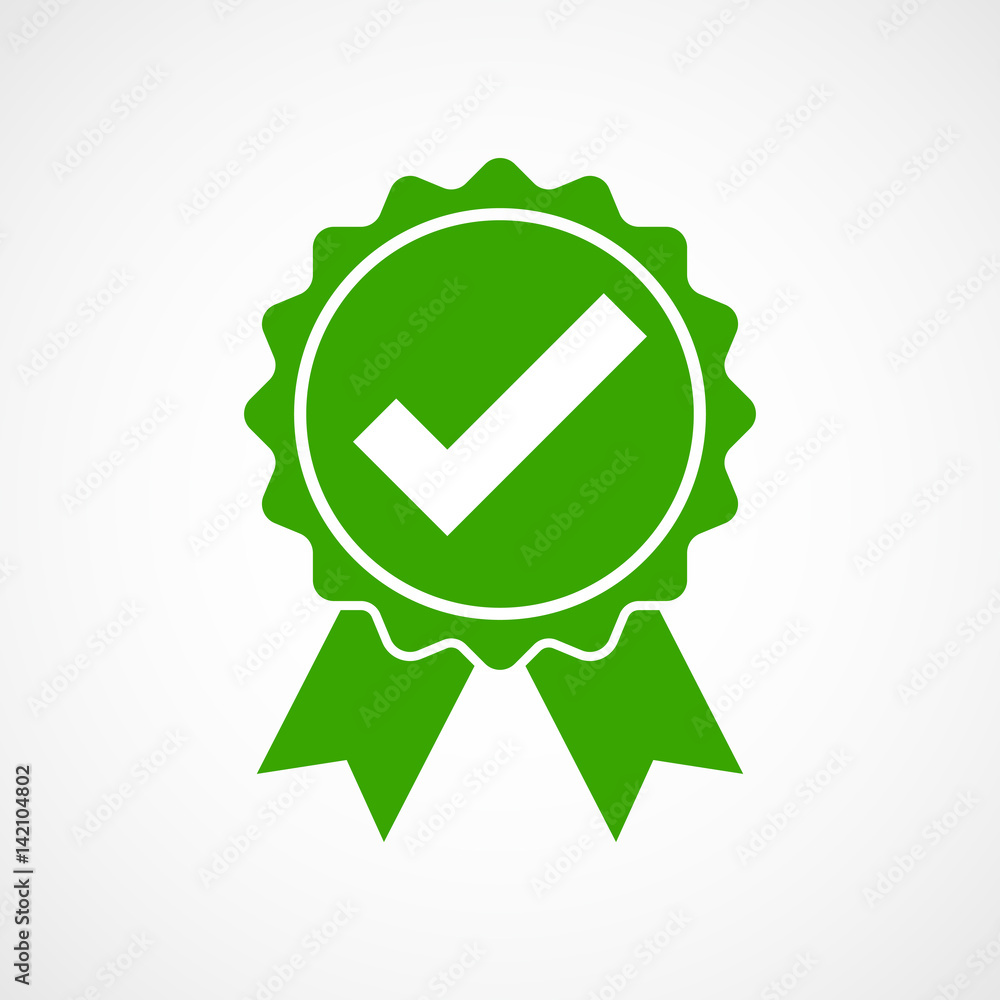 Approved icon. Vector illustration. Approved icon. Vector illustration.