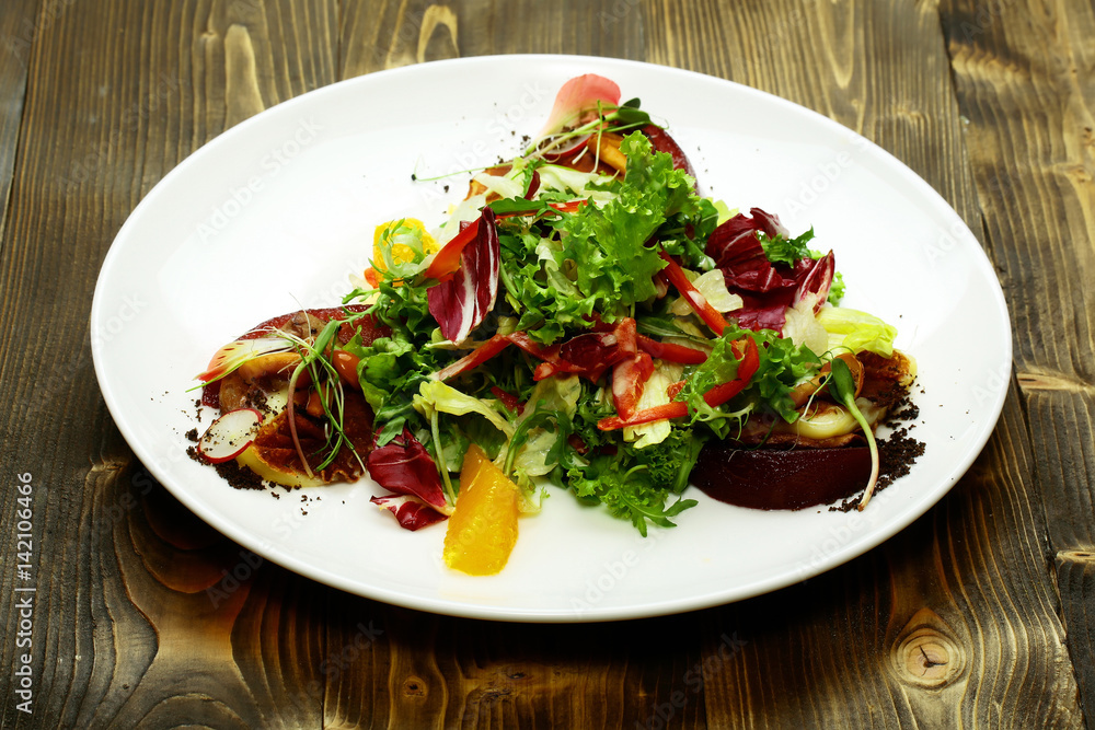 Delicious vegetable salad Delicious vegetable salad