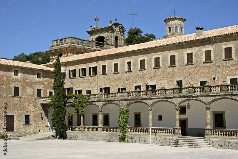 Monastery of Lluc on Mallorca, Balearic Islands, Spain, Europe
