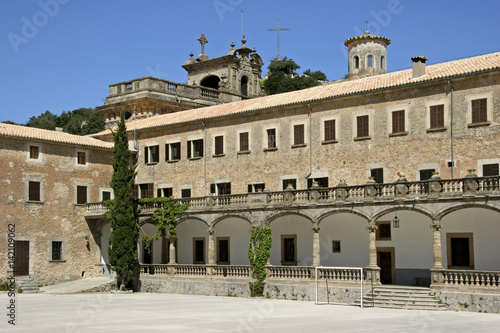 Monastery of Lluc on Mallorca  Balearic Islands  Spain  Europe