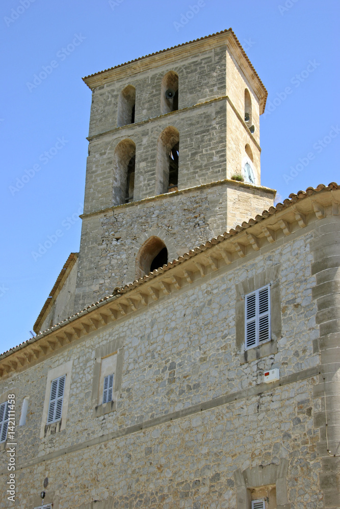 Church in Arta, Mallorca, Balearic Islands, Spain, Europe