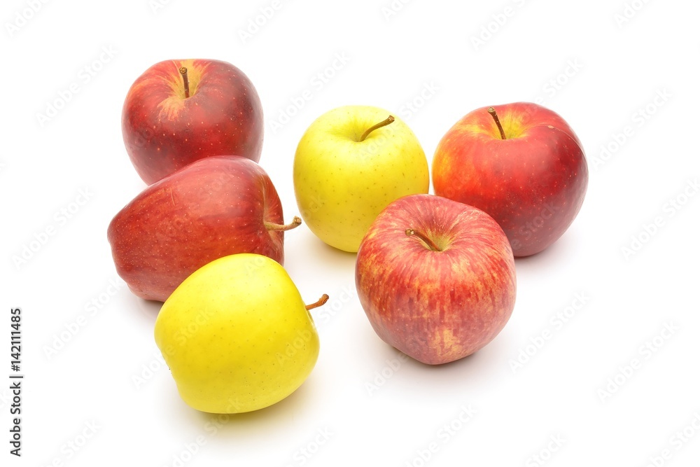 Apple. Isolated over white background Apple. Isolated over white background