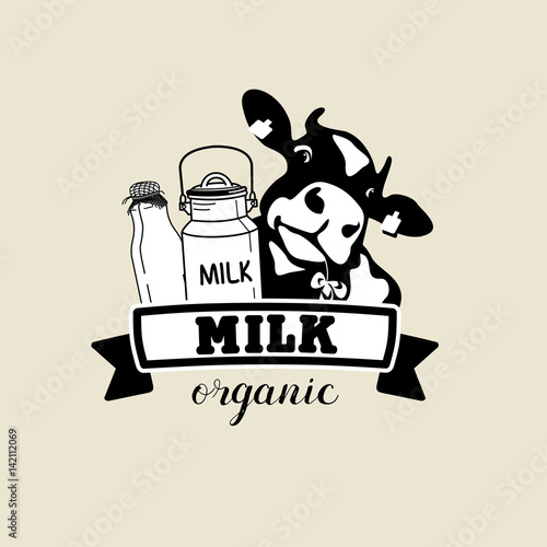 The emblem of the cow and the milk.