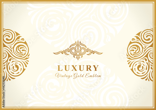Set retro cards in islamic style. Template ramadan greeting card wedding invitation