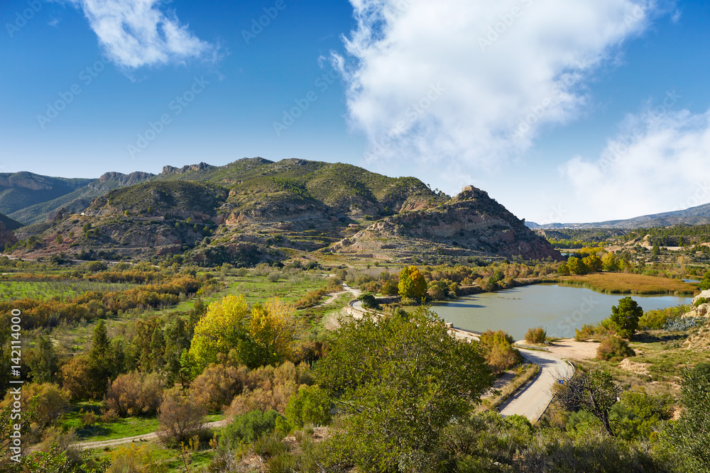 Domeno reservoir in Valencia of Spain