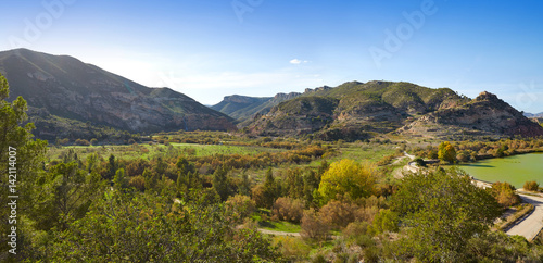 Domeno reservoir in Valencia of Spain