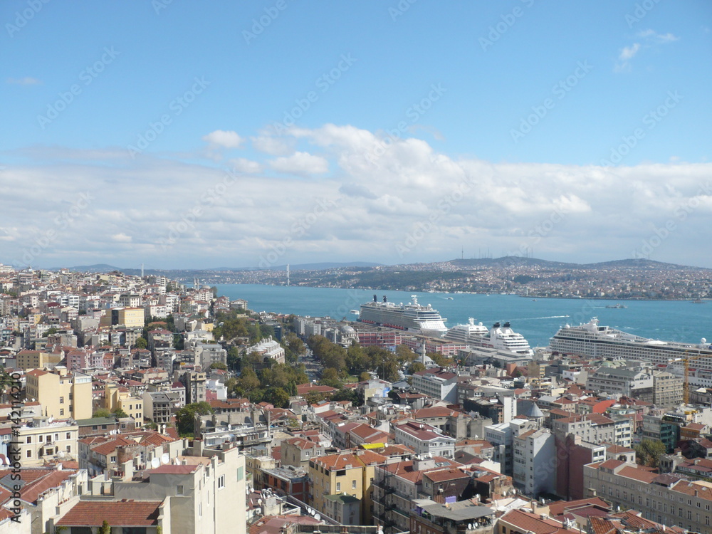 View over Istanbul