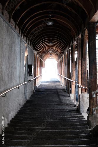 Treppe in Thun auf den Schlossberg