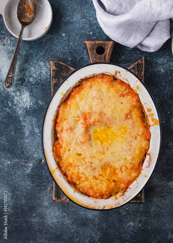 Wallpaper Mural Sweet potato casserole with coconut and cheese topping Torontodigital.ca