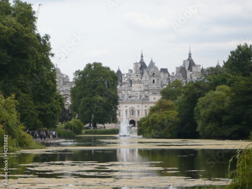 Beautiful view on Hyde Park