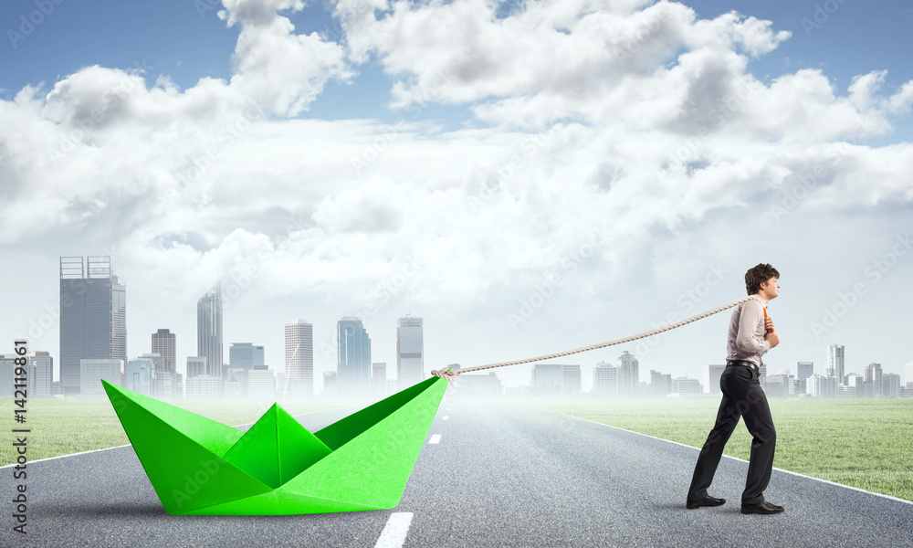 Obraz premium Water transporation concept