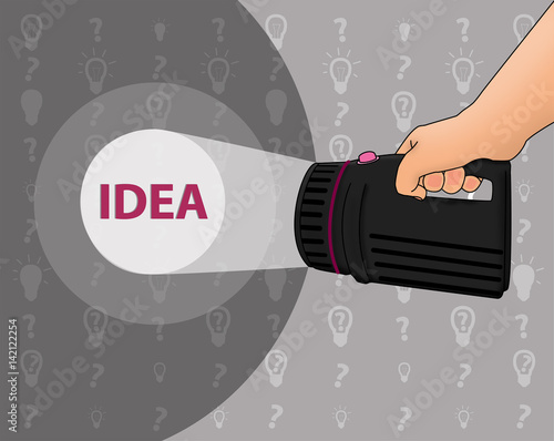 Idee suchen - finden
