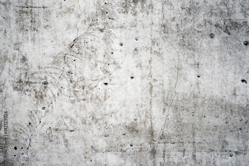 Texture of old white concrete wall for background © Günter Albers