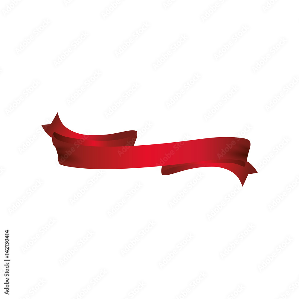 Ribbon banner decoration icon vector illustration graphic design vector ...