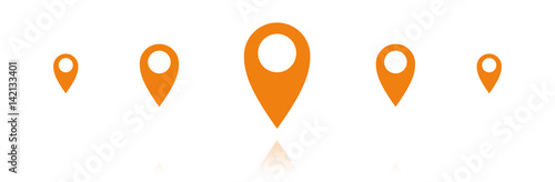 Banner - Standorte - Navigation - Pins