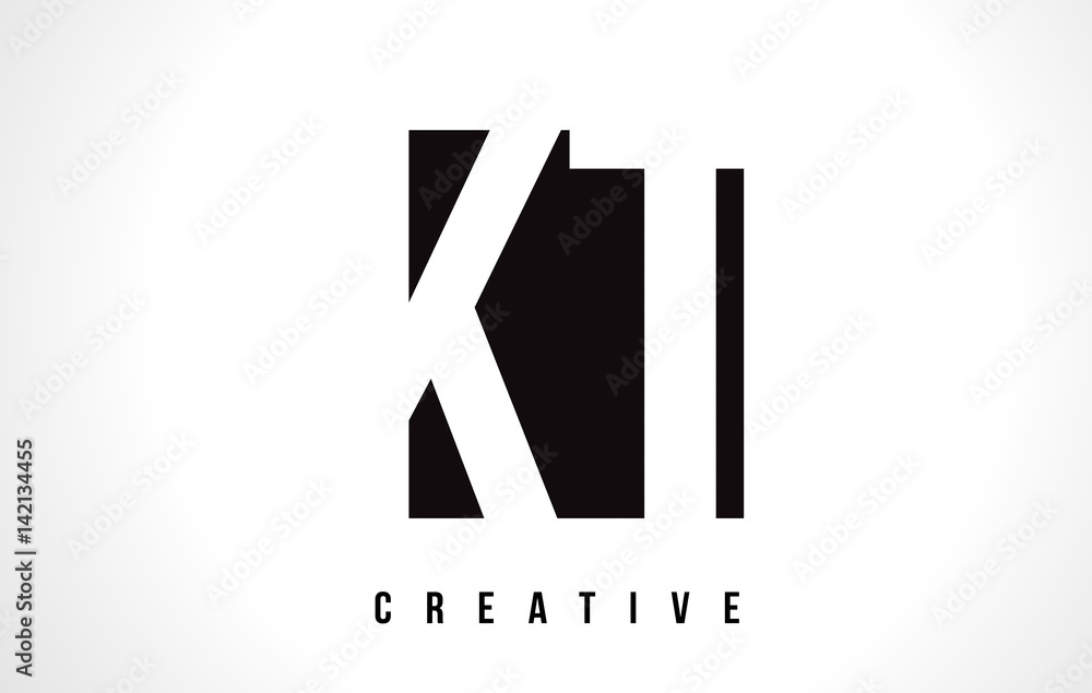 KT K T White Letter Logo Design with Black Square. KT K T White Letter Logo Design with Black Square.