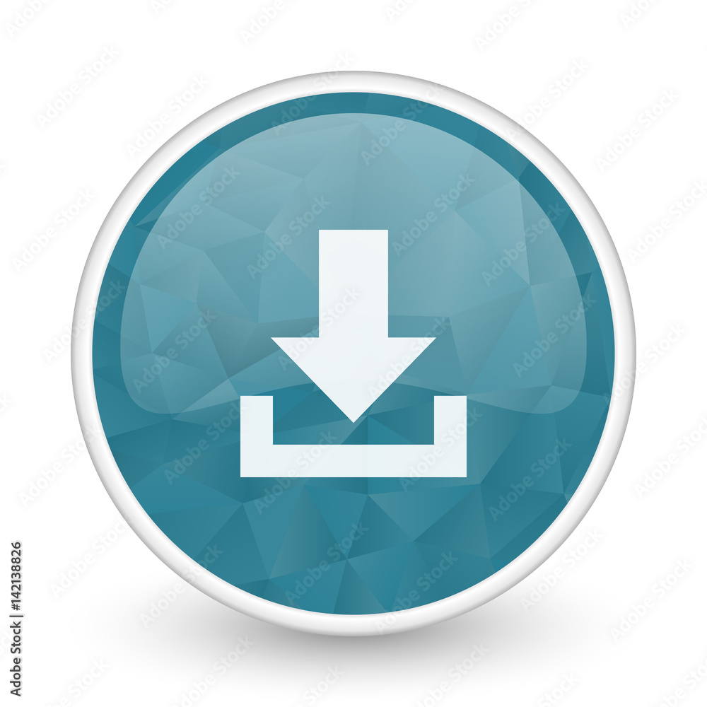 Download brillant crystal design round blue web icon. Download brillant crystal design round blue web icon.