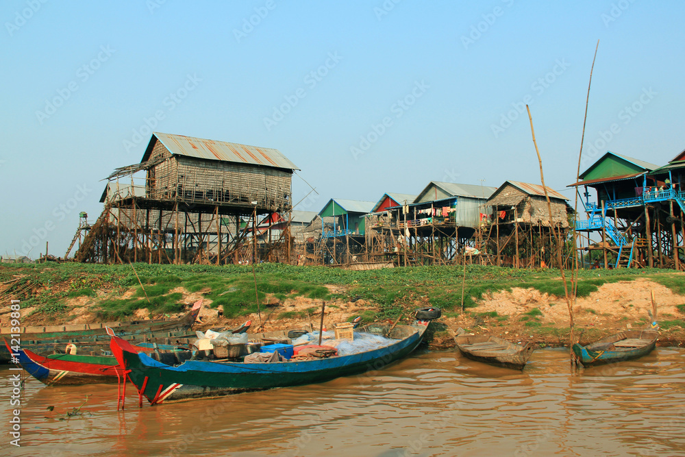 Kampong Plug floating village, Cambodia 