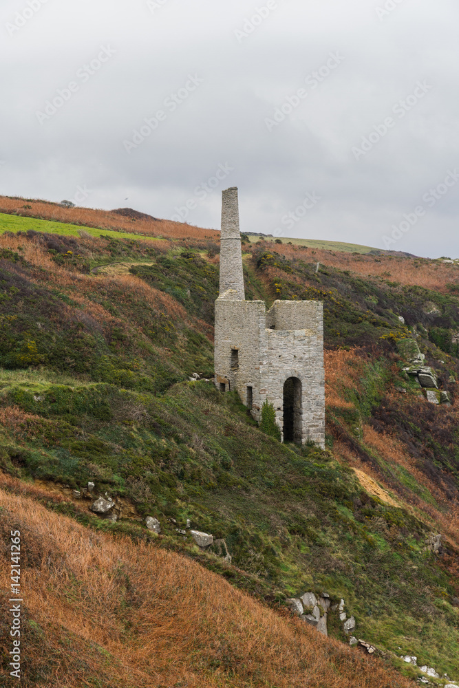 trewavas head Tin Mine beam engine house trewavas head Tin Mine beam engine house