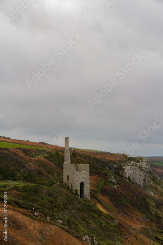 trewavas head Tin Mine beam engine house