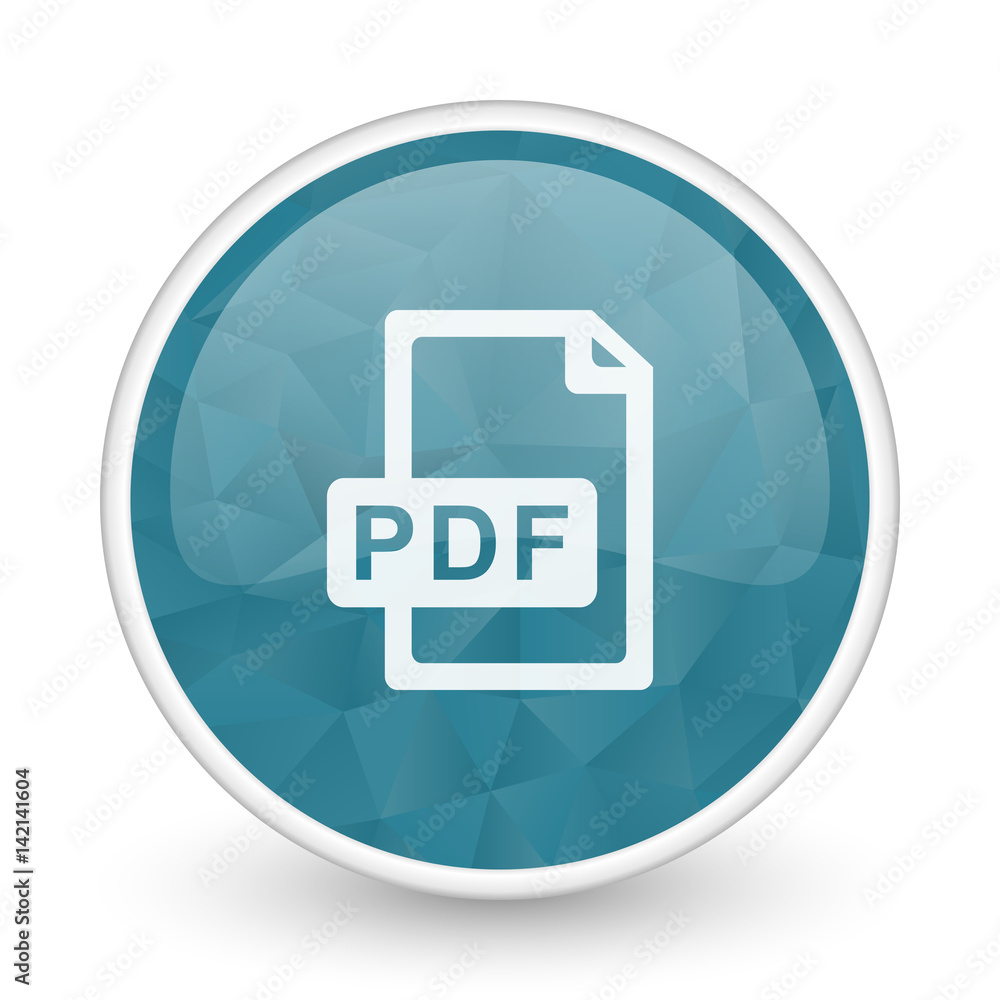 Pdf file brillant crystal design round blue web icon. Pdf file brillant crystal design round blue web icon.