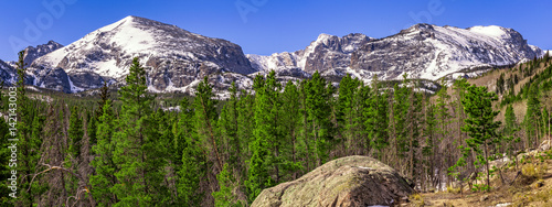 Foto Continental Divide, Rocky Mountain National Park, Colorado, USA
