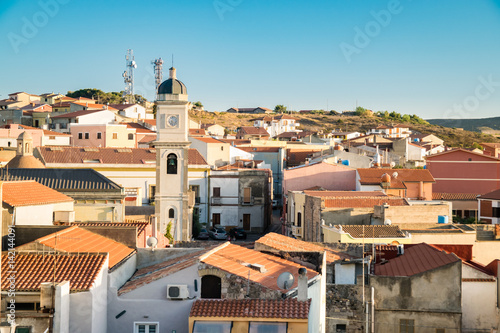 View of Carloforte, San Pietro Island, Sardinia, Italy.