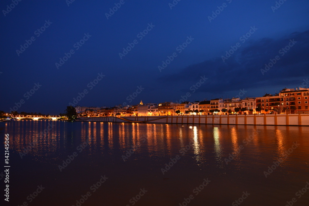 Fototapeta premium Sevilla Abendstimmung 