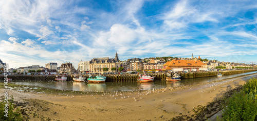Trouville and Touques river