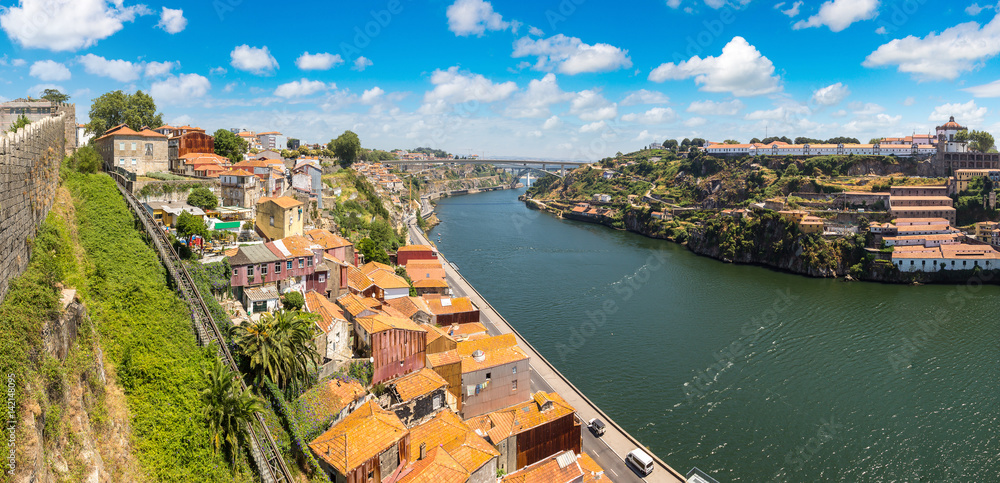 Panoramic view of Porto