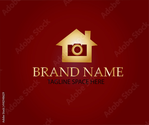 House photo camera logo