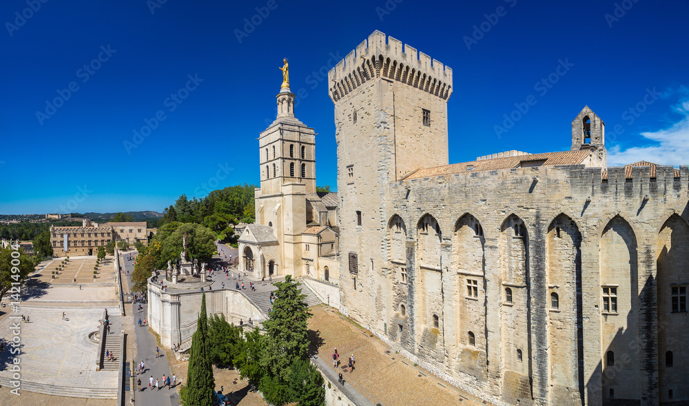 Papal palace in Avignon