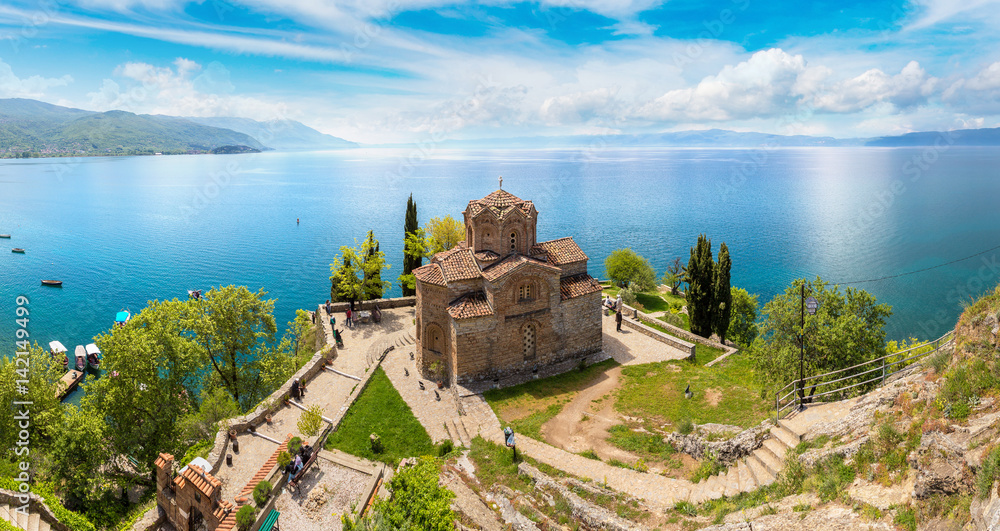 Fototapeta Jovan Kaneo church in Ohrid, Macedonia