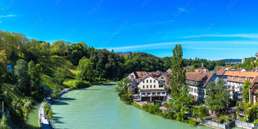Panoramic view of Bern Panoramic view of Bern