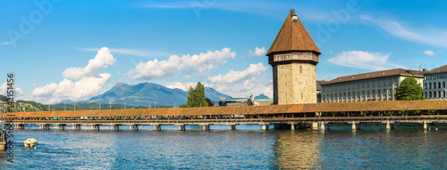 Fotografia Chapel bridge in Lucerne