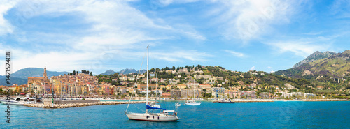 Menton on french Riviera, France photo
