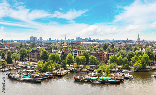 Photography Panoramic view of Amsterdam