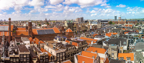 Panoramic view of Amsterdam