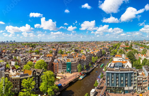 Photography Panoramic view of Amsterdam