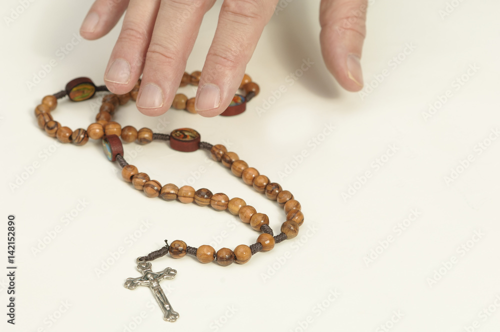 Reaching out for a rosary Reaching out for a rosary