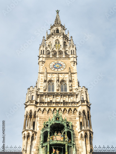 New Town Hall, Neues Rathaus, in Munich, Germany