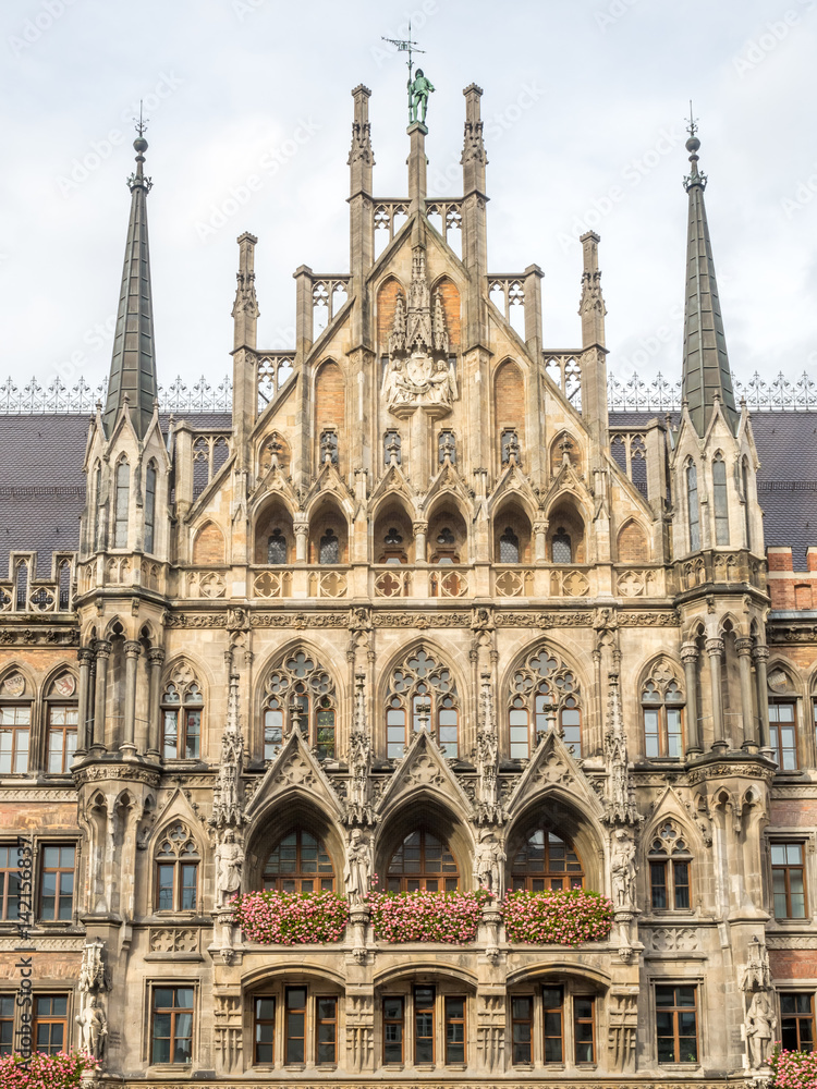 New Town Hall, Neues Rathaus, in Munich, Germany